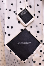 Load image into Gallery viewer, back of tie printed with &#39;Dolce &amp; Gabbana&#39;
