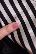 Load image into Gallery viewer, Black 80s Satin Strapless Gown: Missing Hook and Eye Closure