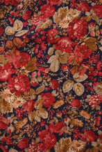 Load image into Gallery viewer, Red Floral Flannel Pants By Laura Ashley, S