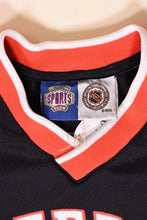 Load image into Gallery viewer, Black and Red 90s Buffalo Sabres Jersey By Professional Sports Club: Brand Tag