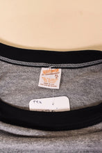 Load image into Gallery viewer, Grey "Navy" Baseball Sleeve Tee Shirt By Sportswear, XL: Brand Tag