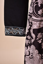 Load image into Gallery viewer, Black Paisley Maxi Dress By , M
