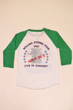 Load image into Gallery viewer, 1981 Original Rolling Stones Tour Tee Shirt By The Knits, M
