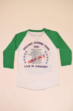 Load image into Gallery viewer, 1981 Original Rolling Stones Tour Tee Shirt By The Knits, M