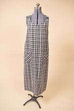 Load image into Gallery viewer, Black and White Plaid Overall Dress By J.L.N.Y., XXL