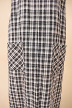 Load image into Gallery viewer, Black and White Plaid Overall Dress By J.L.N.Y., XXL