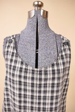 Load image into Gallery viewer, Black and White Plaid Overall Dress By J.L.N.Y., XXL