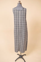 Load image into Gallery viewer, Black and White Plaid Overall Dress By J.L.N.Y., XXL