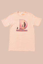 Load image into Gallery viewer, Beige Bob Dylan 1978 tour Tee Shirt By Ched: Shown from Front