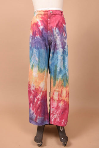 Tie Dye Jeans By Big Ben as shown from the front