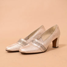 Load image into Gallery viewer, Silver Heels, by Nanette Imperials, 6.5
