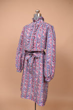 Load image into Gallery viewer, Pink Paisley Belted Dress By Lurie Sport, L
