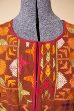 Load image into Gallery viewer, Orange &amp; Pink Hand Embroidered Desert Sunset Jacket, M
