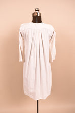 Load image into Gallery viewer, White Victorian Striped Night Dress, XS/S