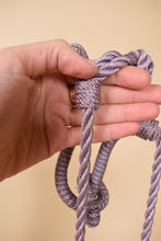 Load image into Gallery viewer, Lilac Micro-Pleat Puff Sleeve Dress By Pierre Labiche, M