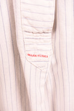 Load image into Gallery viewer, White Victorian Striped Night Dress, XS/S