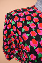 Load image into Gallery viewer, Pink 90s Fruit Dress and Blazer Set By Adele Simpson, S/M