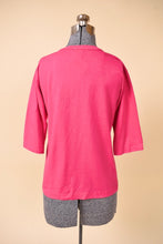 Load image into Gallery viewer, Vintage nineties DIY western inspired fringe top is shown from the back.