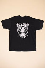 Load image into Gallery viewer, Vintage 1980&#39;s black Tora Tora graphic tee shirt is shown from the front. This tee shirt has an eagle graphic on the front. 
