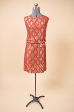 Load image into Gallery viewer, Red 60s Metallic Party Mini By Algo, S