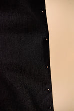Load image into Gallery viewer, Black Dark Wash Flares w/ Side Studs By Jordache, 28
