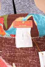 Load image into Gallery viewer, Brown Leaf Print Wrap Skirt By Reflexe de Mode, M