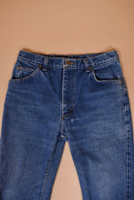 Load image into Gallery viewer, Denim Straight Leg Blue Jeans By Lee, 31
