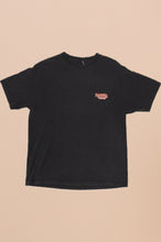 Load image into Gallery viewer, Black 2002 Boot Hill Saloon Bike Week Tee as shown from the front
