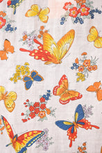 Load image into Gallery viewer, Orange Butterfly Top By Mc Mullen Sportswear, M/L
