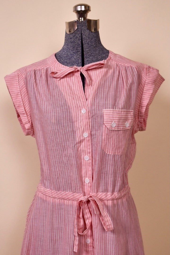 Red Candy Stripe Red & White Dress By Hukapoo, 13