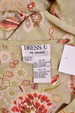 Load image into Gallery viewer, Vintage dress tag is shown. The dress is marked a size 10.
