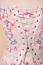 Load image into Gallery viewer, Floral Bustier Corset And Hot Pant Set By Agent Provocateur, XS/S
