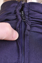 Load image into Gallery viewer, close up of shirt zipper
