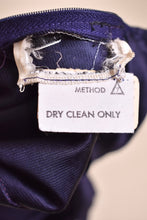 Load image into Gallery viewer, close up of care label reading dry clean only
