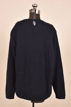Load image into Gallery viewer, 80s Angora &amp; Silk Sequin Sweater as shown from the back
