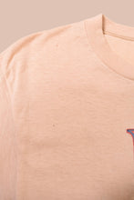 Load image into Gallery viewer, Beige Bob Dylan 1978 tour Tee Shirt By Ched: Small Staining 
