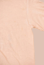 Load image into Gallery viewer, Beige Bob Dylan 1978 tour Tee Shirt By Ched: Small Staining
