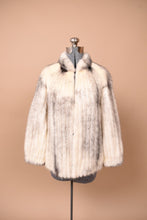Load image into Gallery viewer, Off White Marbled Fur Jacket, M/L
