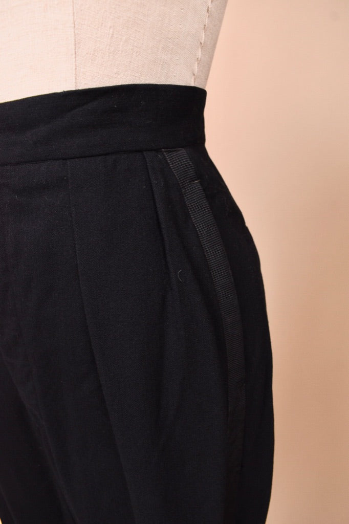 Wool U.S. Navy Issue Button Fly Trousers, S
