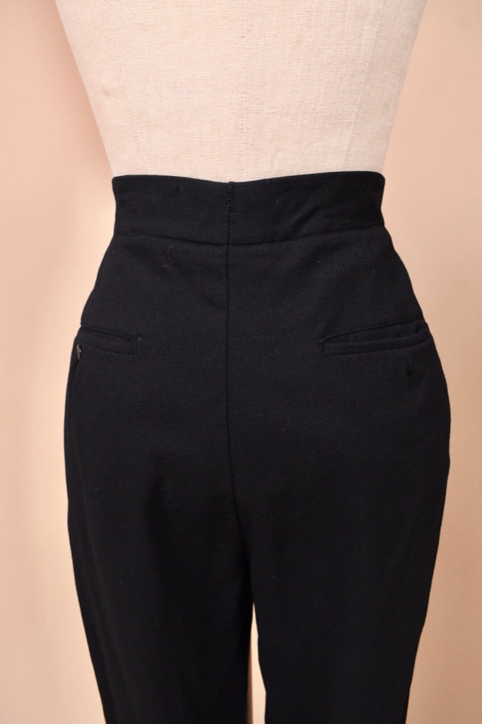 Wool U.S. Navy Issue Button Fly Trousers, S