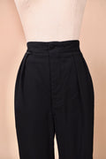 Wool U.S. Navy Issue Button Fly Trousers, S