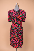 Load image into Gallery viewer, Pink 90s Fruit Dress and Blazer Set By Adele Simpson, S/M
