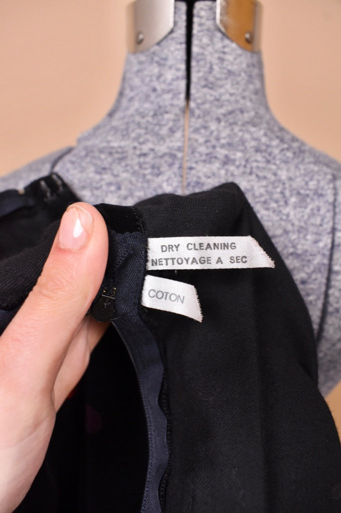 The inner tag reads Dry Cleaning, Cotton.