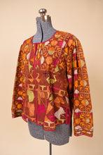 Load image into Gallery viewer, Orange &amp; Pink Hand Embroidered Desert Sunset Jacket, M
