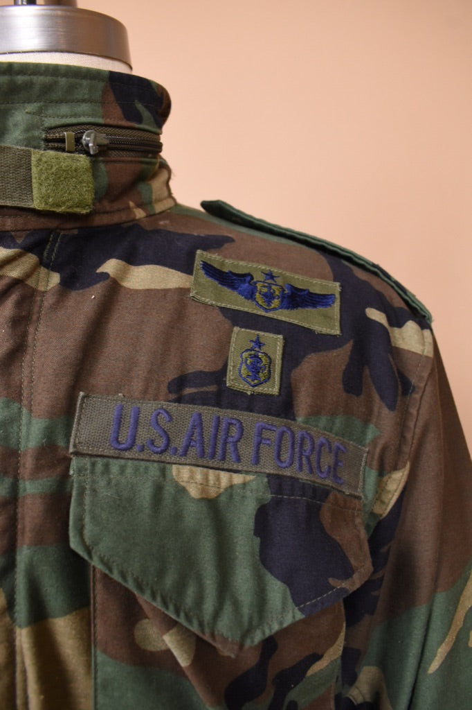 Vintage Camo Air Force Jacket – Electric West