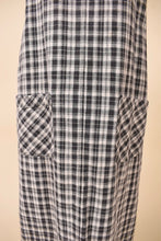 Load image into Gallery viewer, Black and White Plaid Overall Dress By J.L.N.Y., XXL
