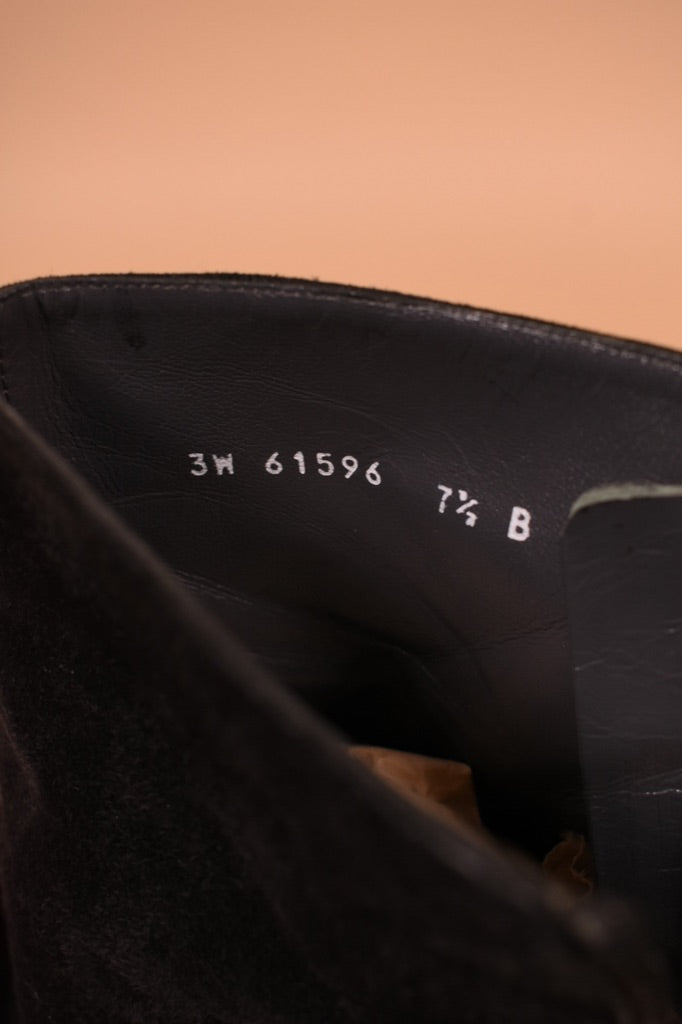 The inside of the boots features an item stamp.