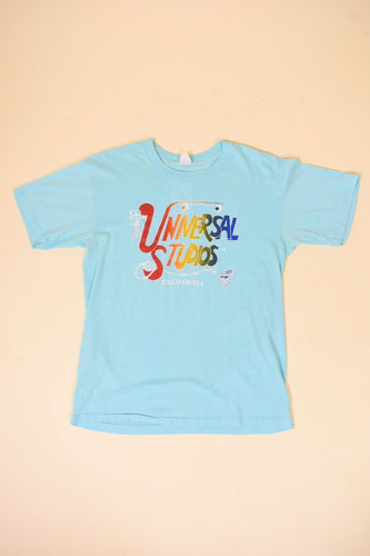 1970s universal studios tee shirt is shown from the front