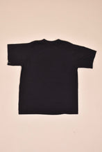 Load image into Gallery viewer, Vintage 80&#39;s black St Louis Skyline tee is shown from the back. 
