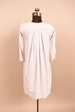 Load image into Gallery viewer, White Victorian Striped Night Dress, XS/S
